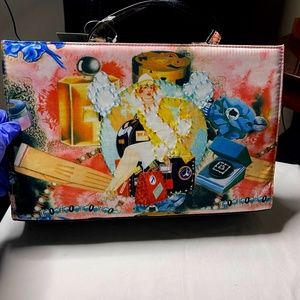 Cute small colorful tote